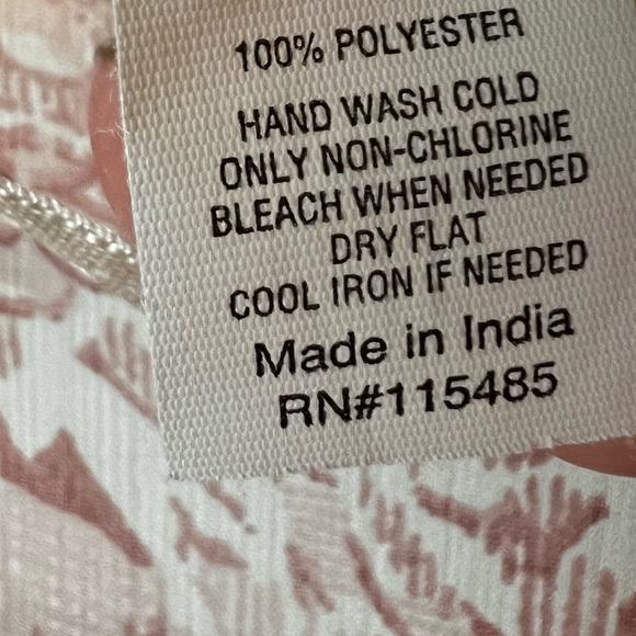 LC Lauren Conrad sheer kimono pink floral duster robe boho coverup Cottagcore - Picture 4 of 6